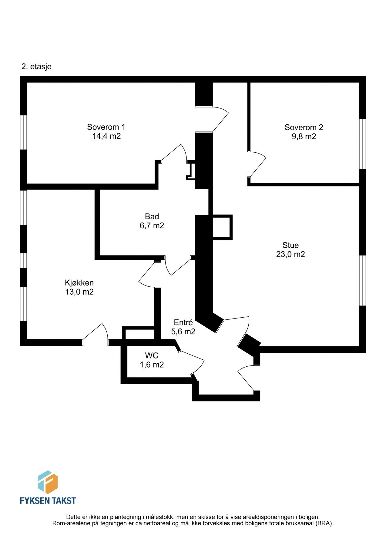 Planskisse. Galleribilde