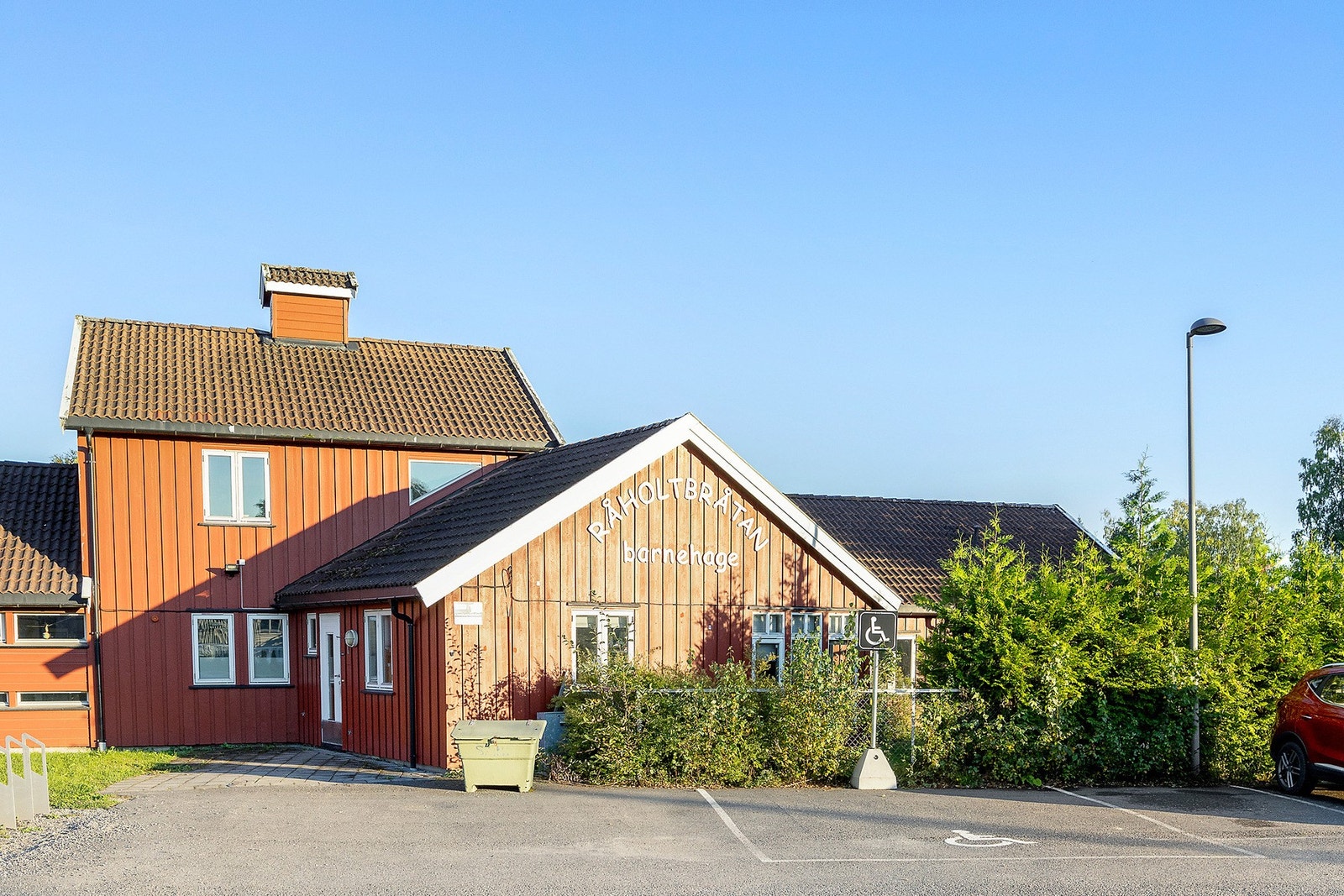 I området er det også flere barnehager. Galleribilde