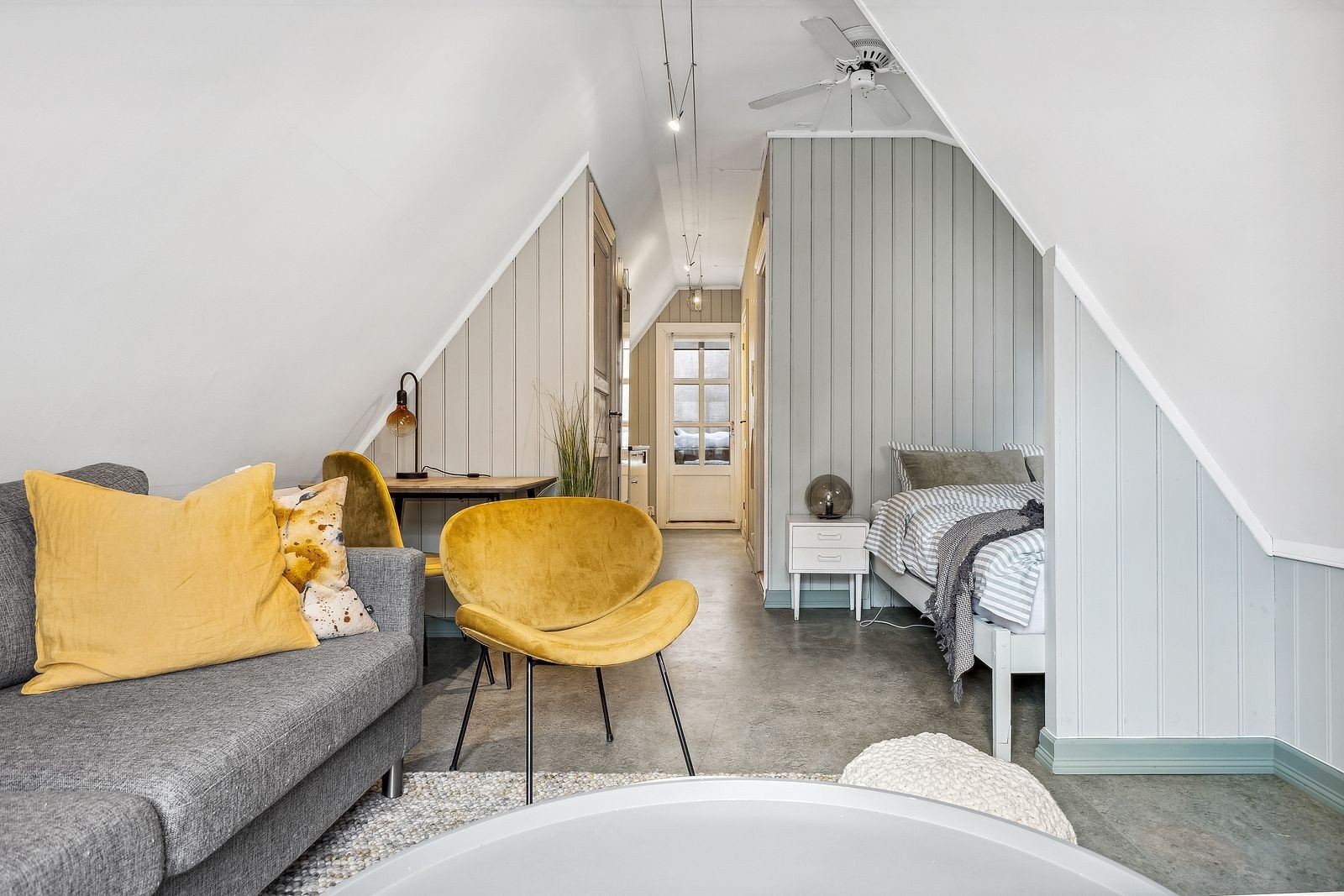 Stue og sovedel Galleribilde