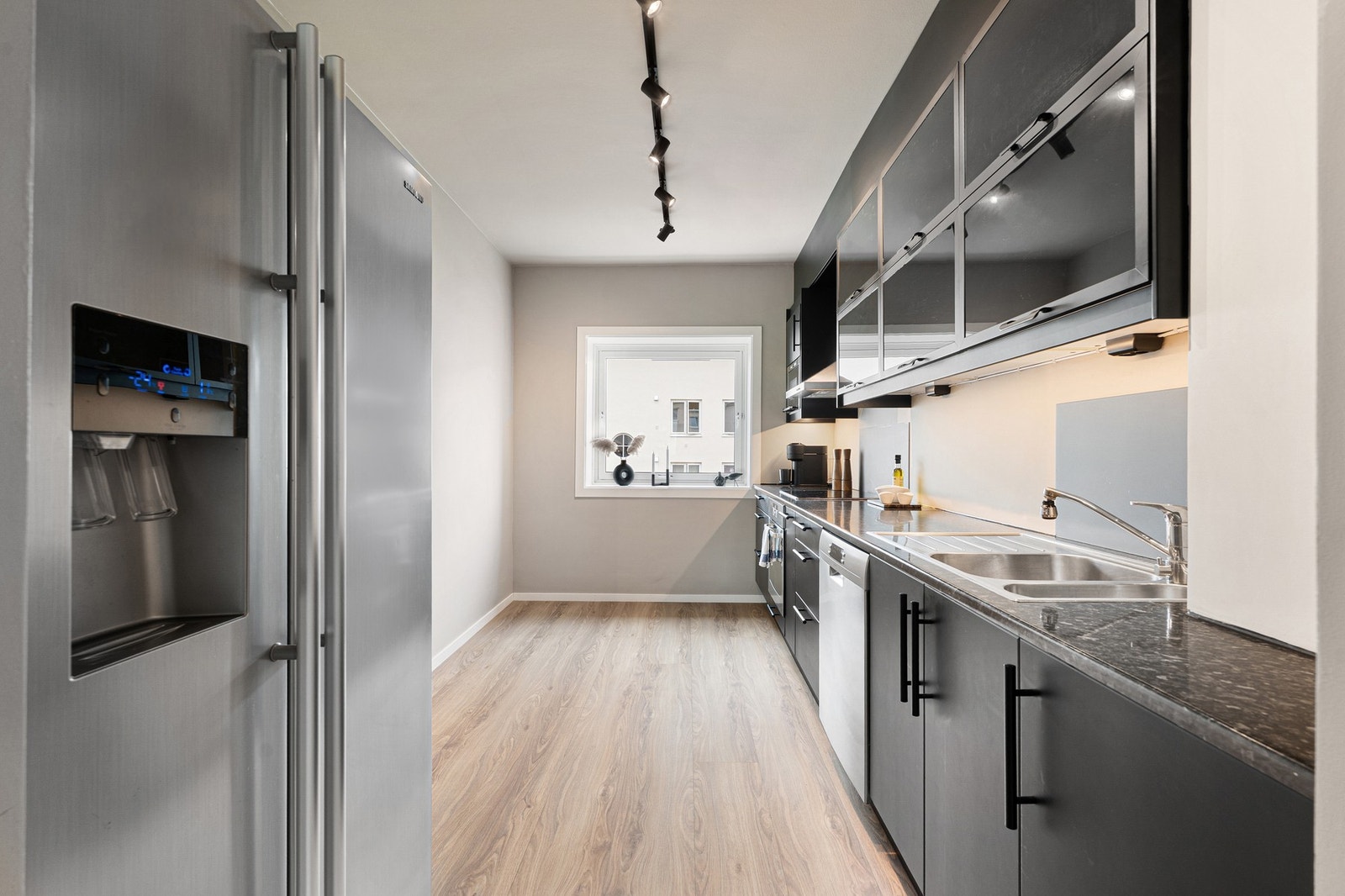 Man har plass til en spisebordløsning dersom man ønsker dette. Galleribilde