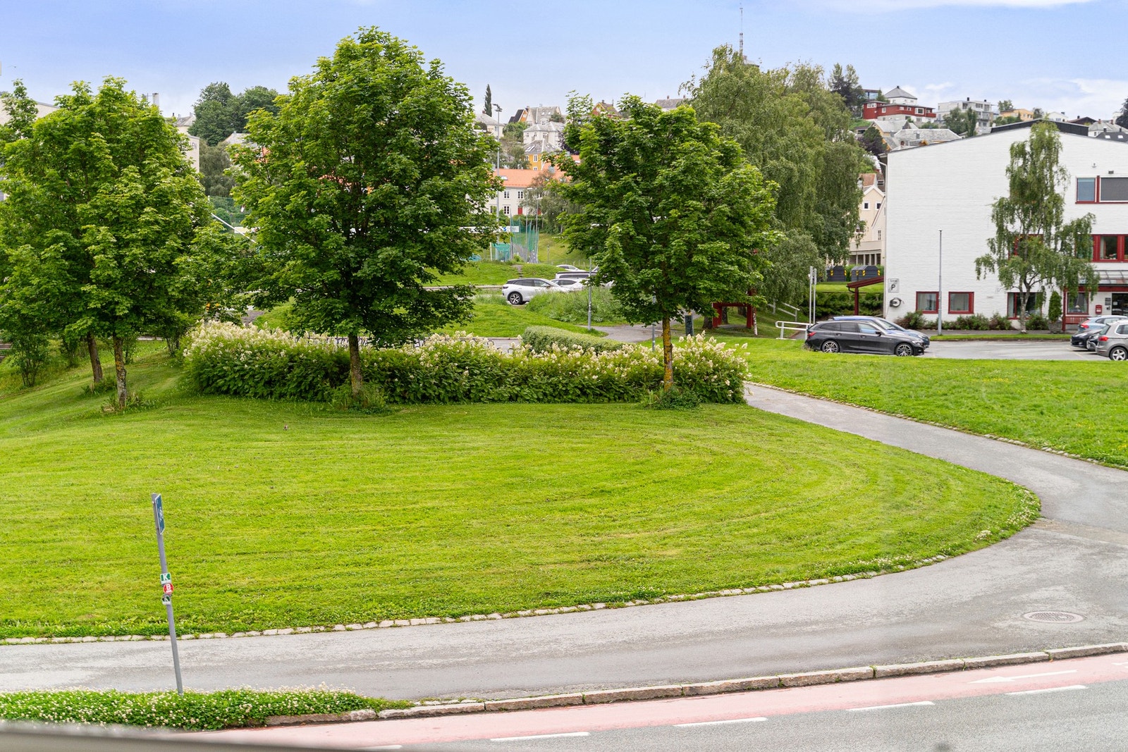 Utsiktsbilde. Galleribilde