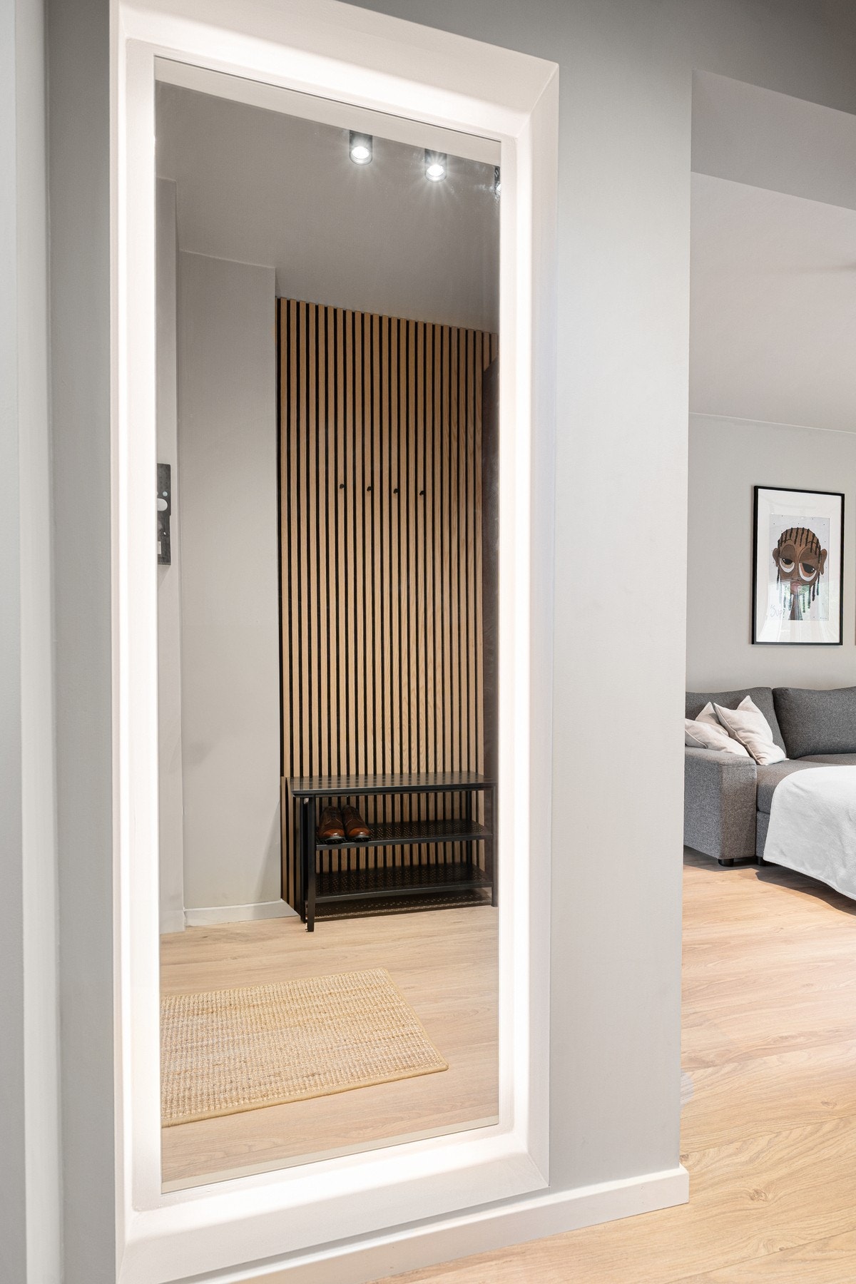 Leiligheten fremstår som meget gjennomført! Galleribilde