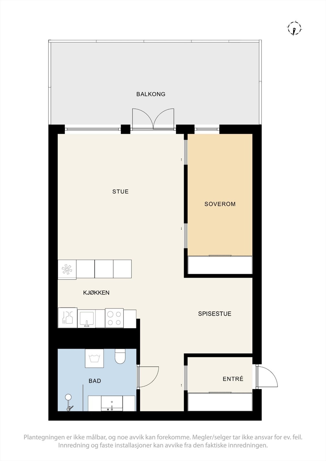 Plantegning. Galleribilde