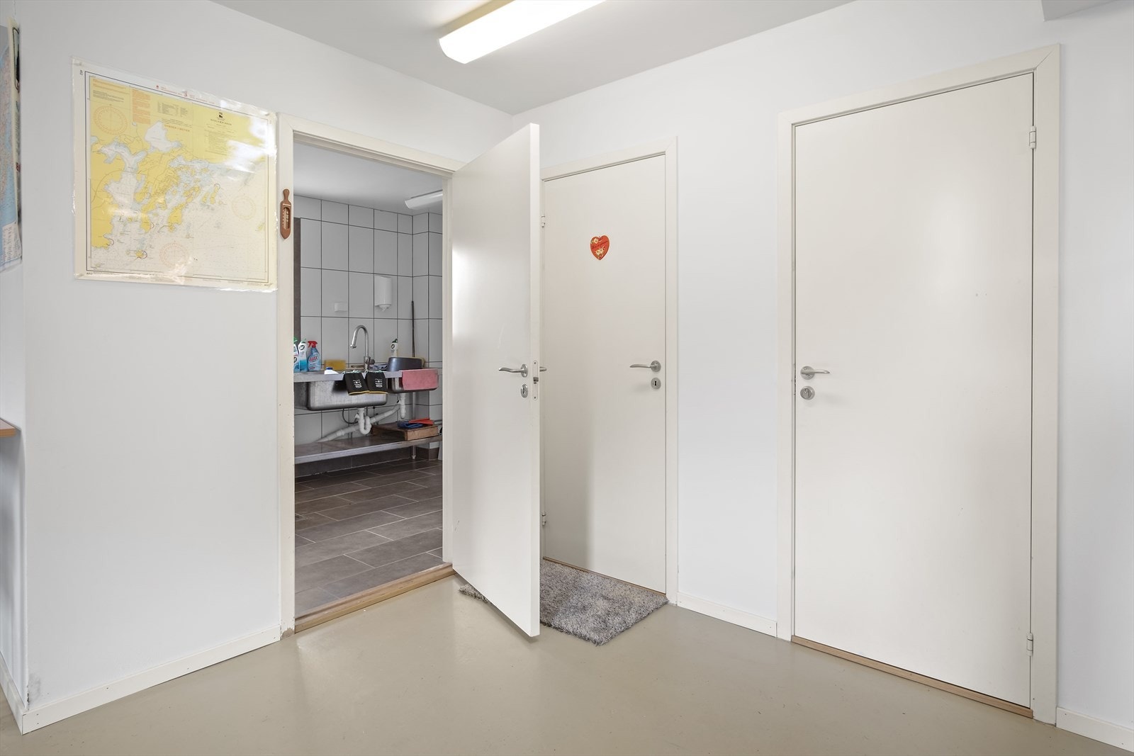 Inngang sløyrom Galleribilde