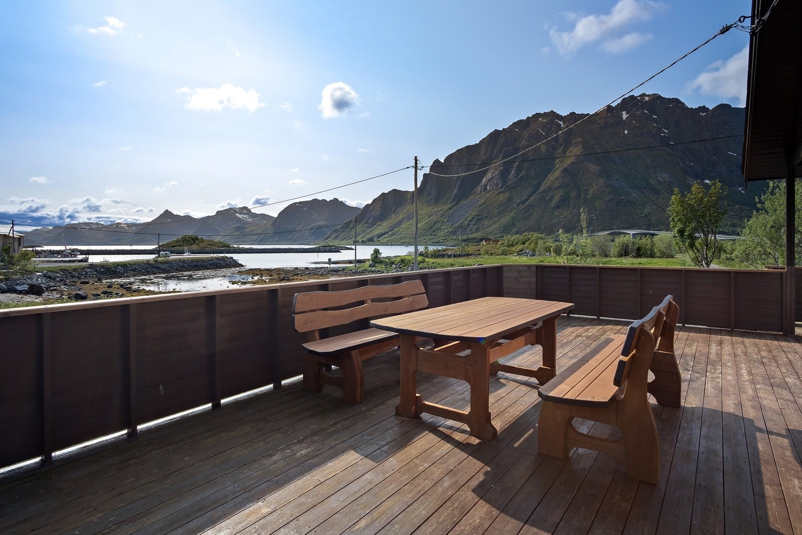 Uteplass hytte Galleribilde