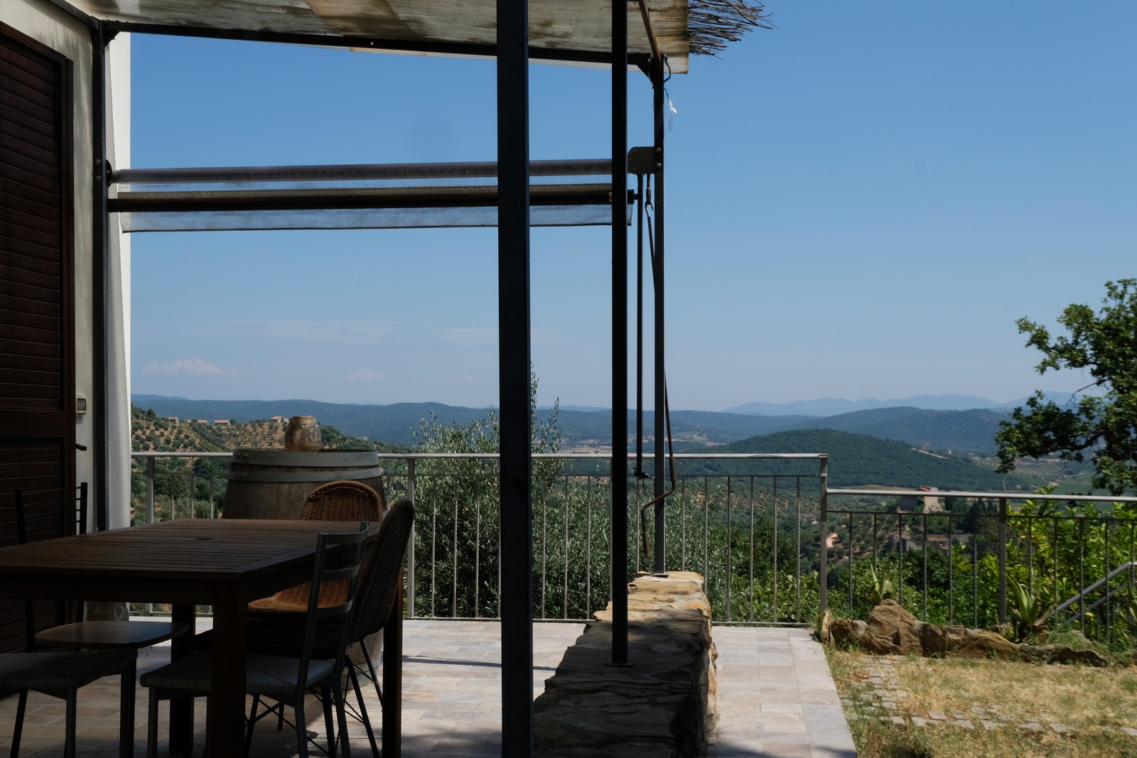 Fra eiendommen så kan en nyte den mest spektakulære utsikten. Galleribilde