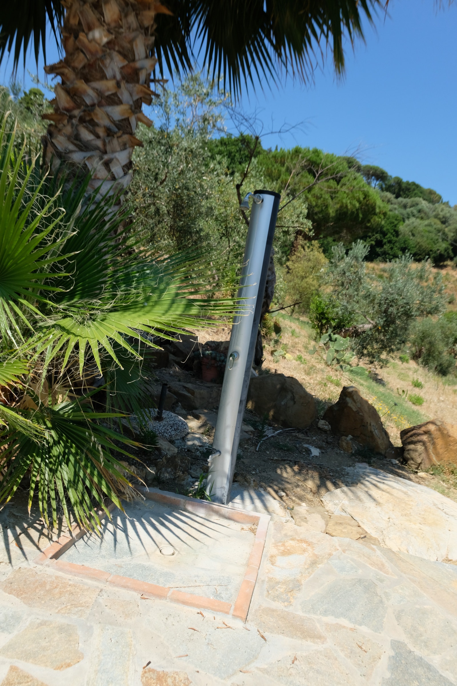 Utedusj ved basseng Galleribilde