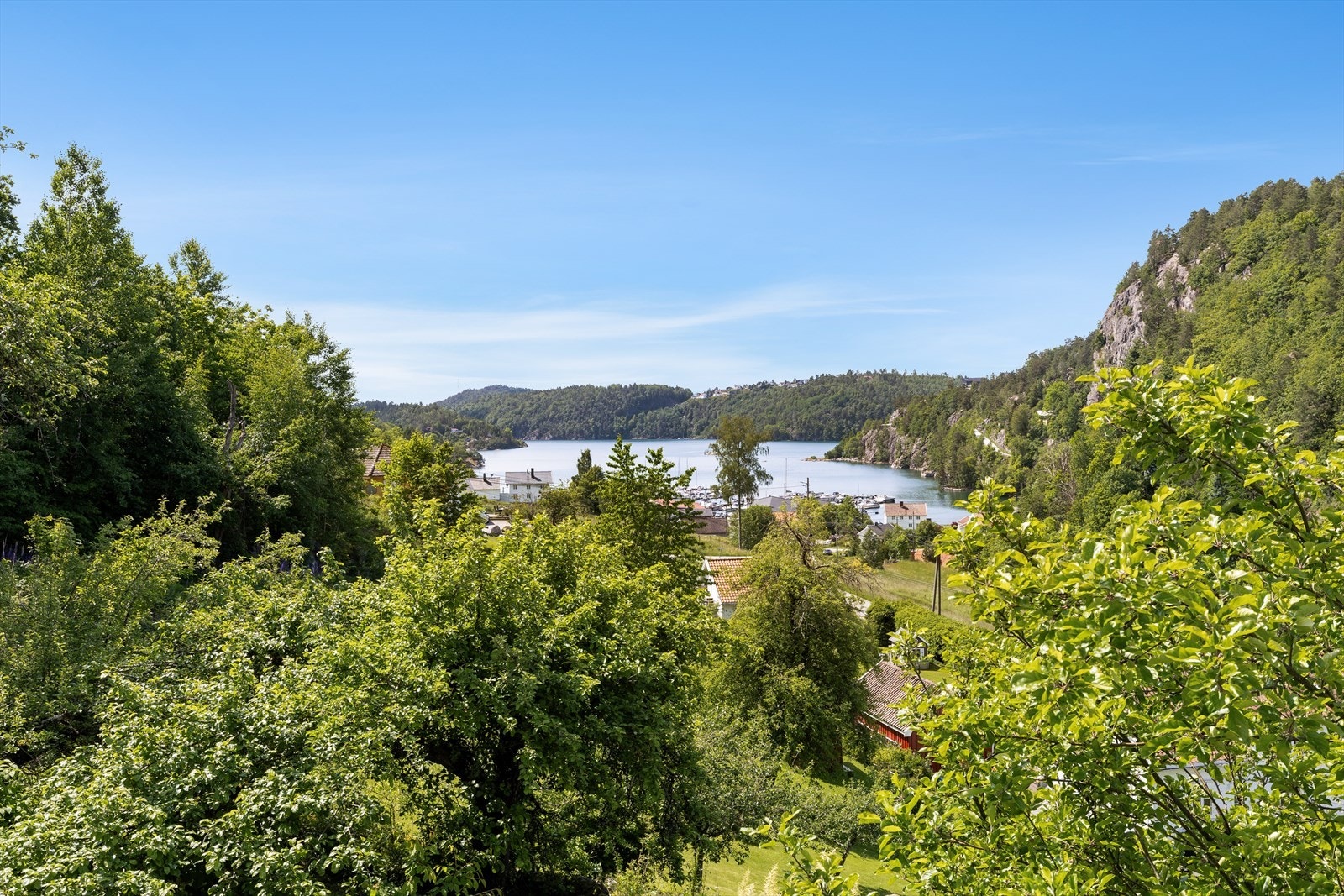 Utsikt over Østerå Galleribilde