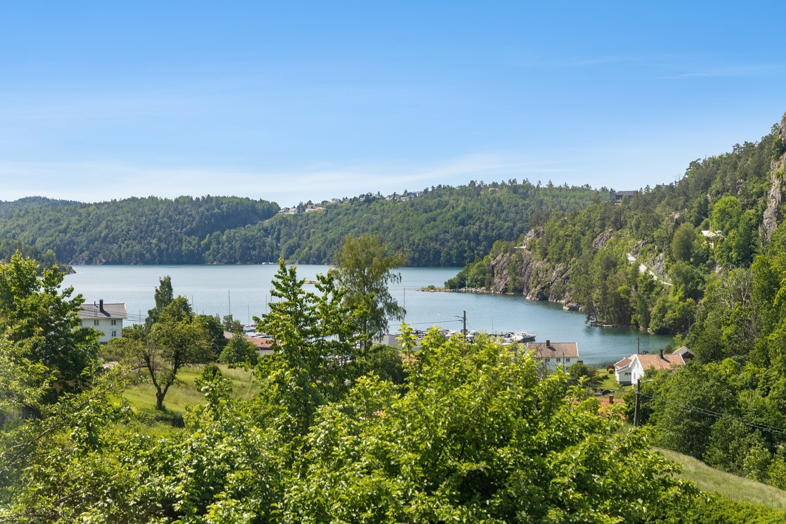 Utsikt fra eiendommen Galleribilde