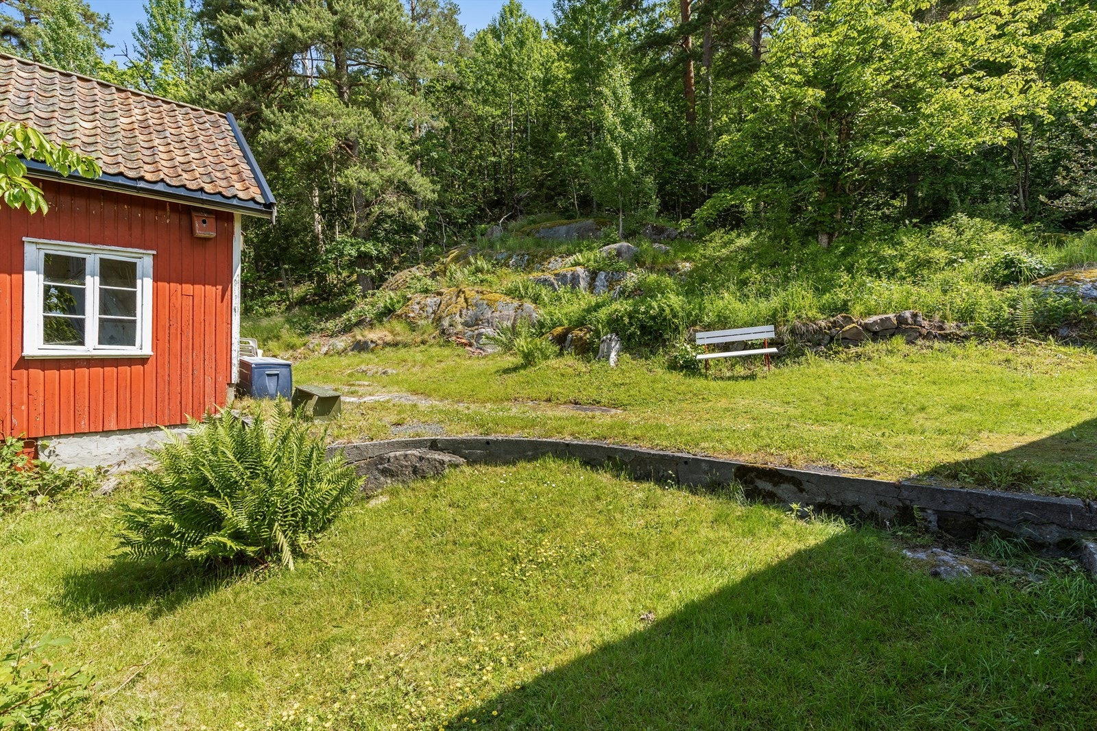 Usjenert bakhage Galleribilde