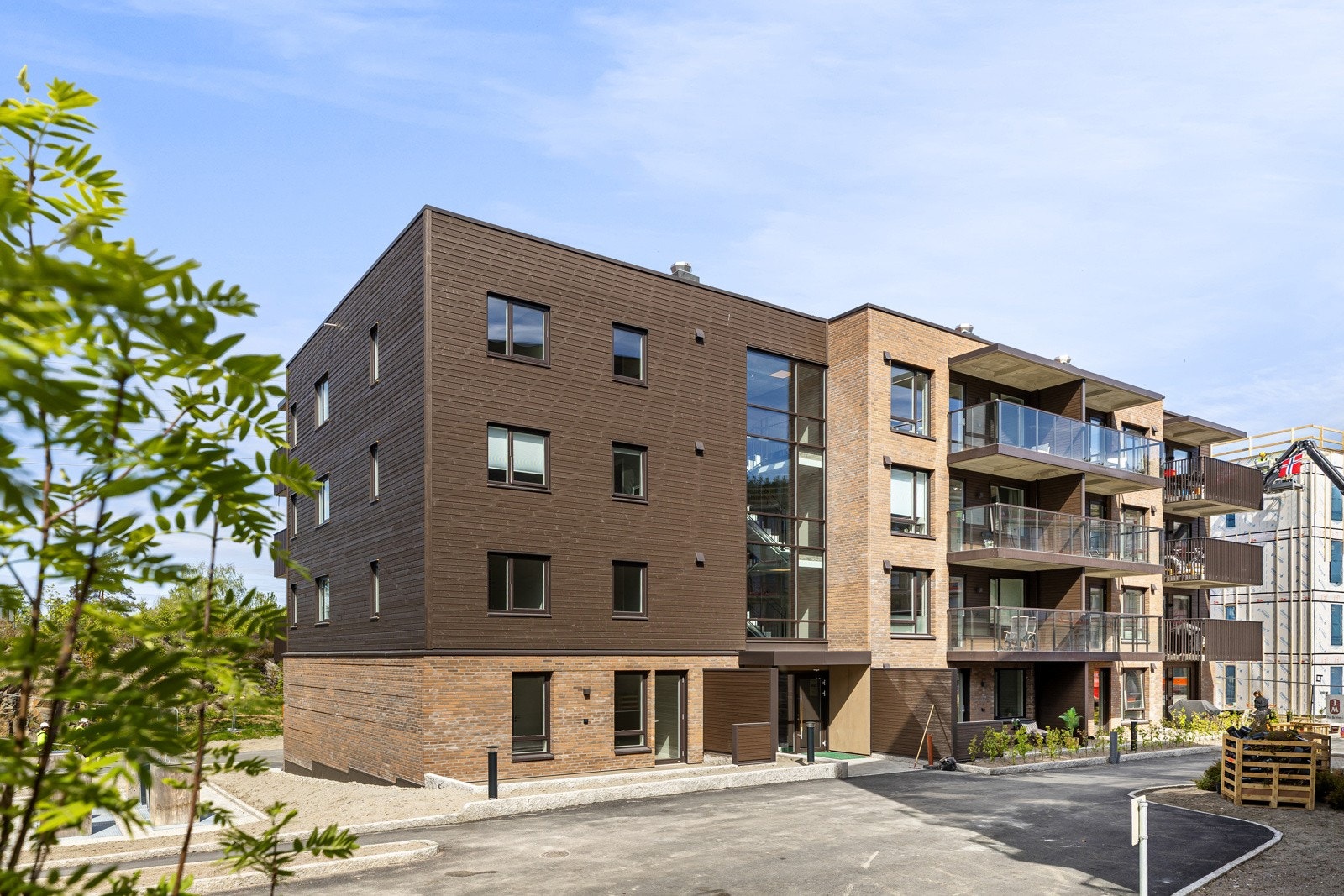 Fasade øst Galleribilde