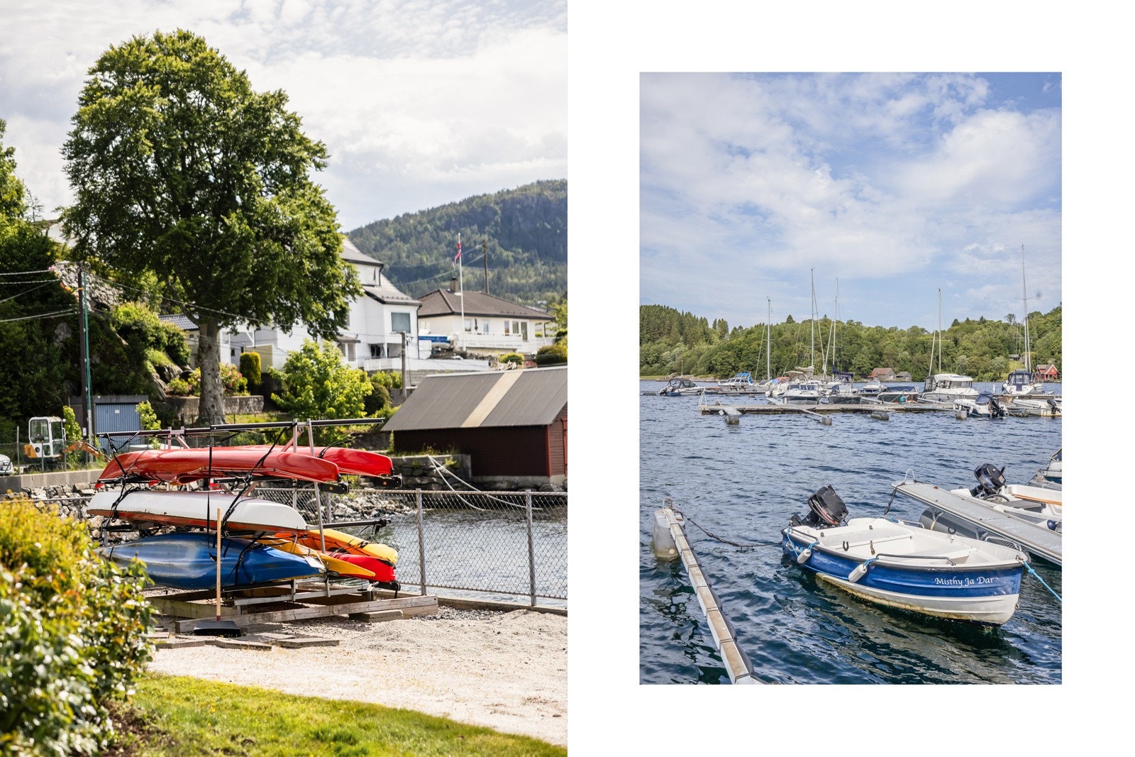 - Det medfølger båtplass til leiligheten. Det er også mulighet for leie av kajakk - Galleribilde