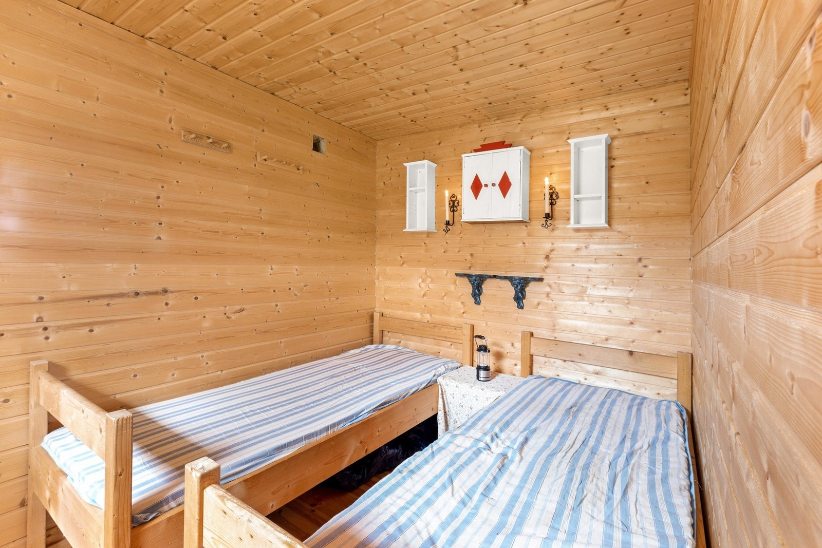 Soverom med plass til to enkeltsenger Galleribilde