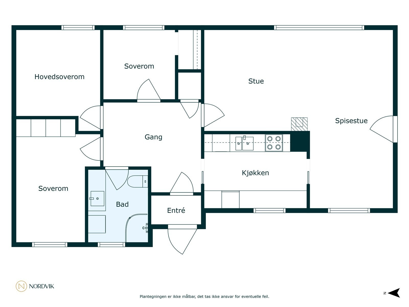 Planskisse Galleribilde