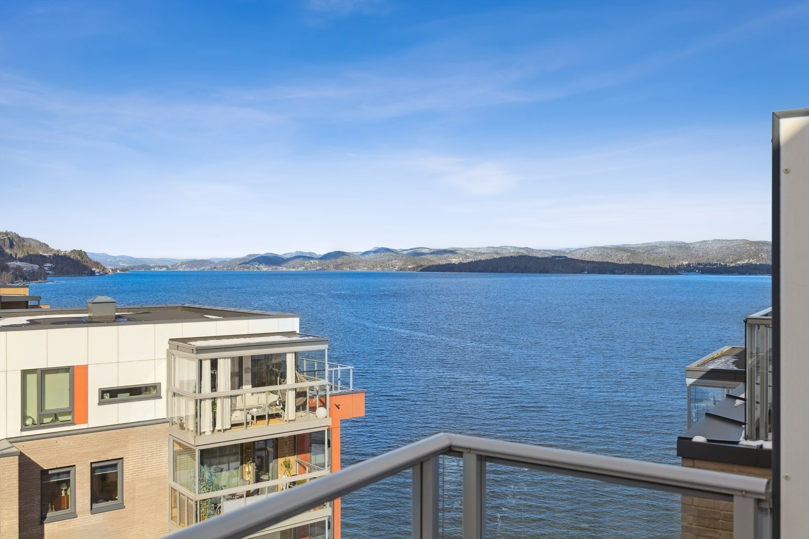 Utsikten blir som et levende maleri i daglig endring! Galleribilde