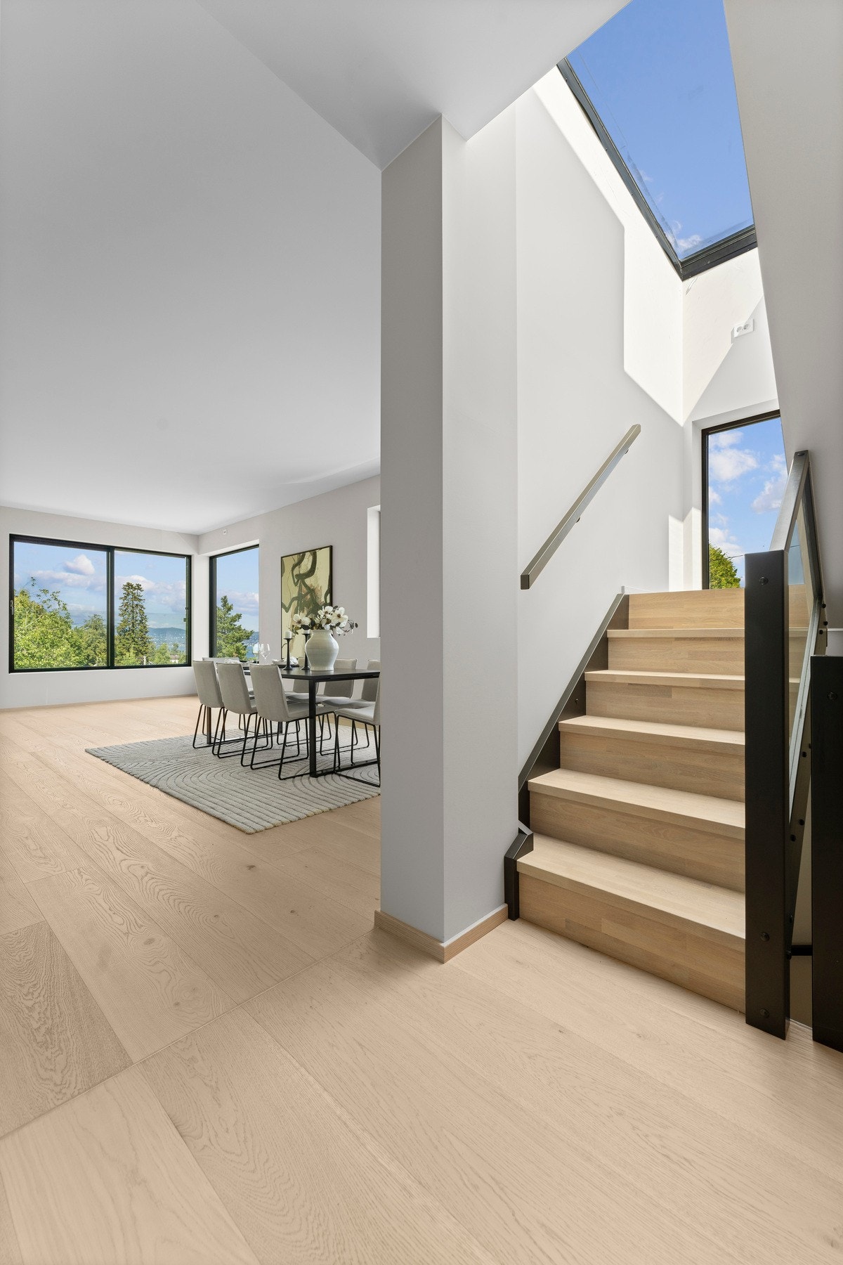 Trapp opp til takterrassen. Galleribilde