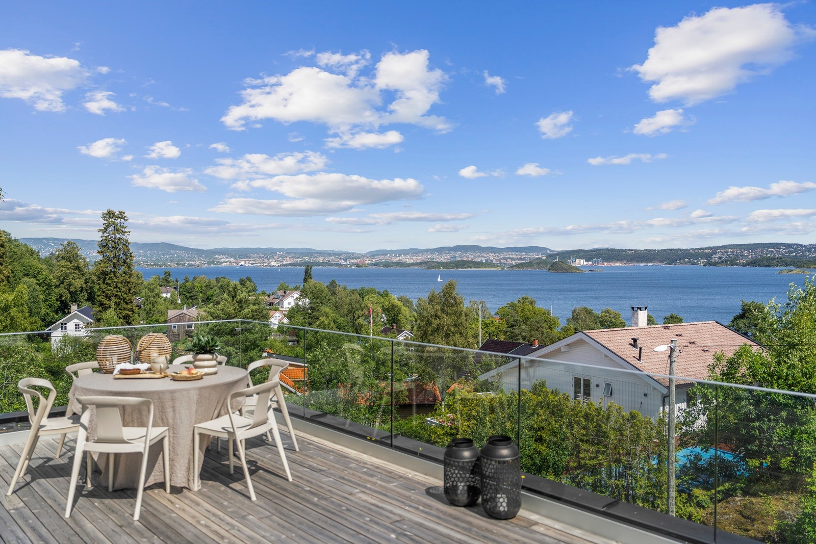 Her kan du nyte lange sommerkvelder. Galleribilde