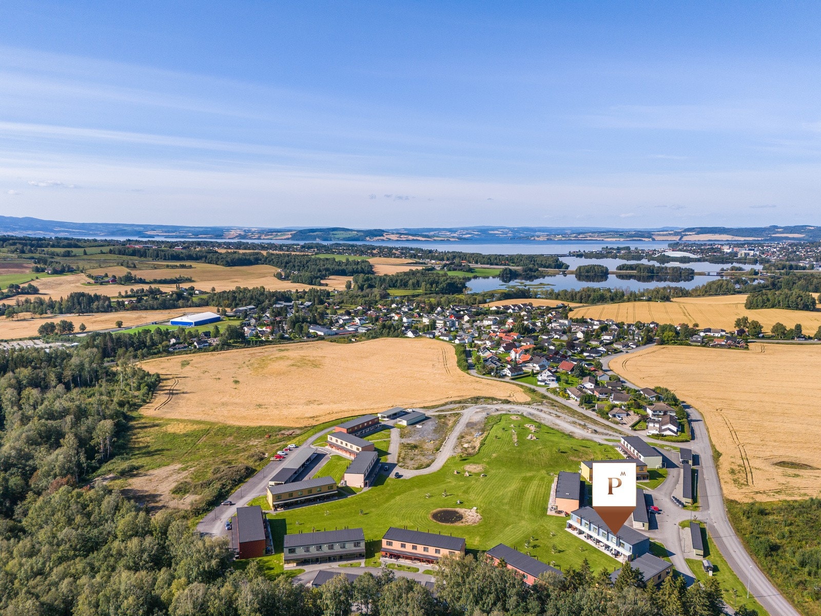 Dronefoto Galleribilde