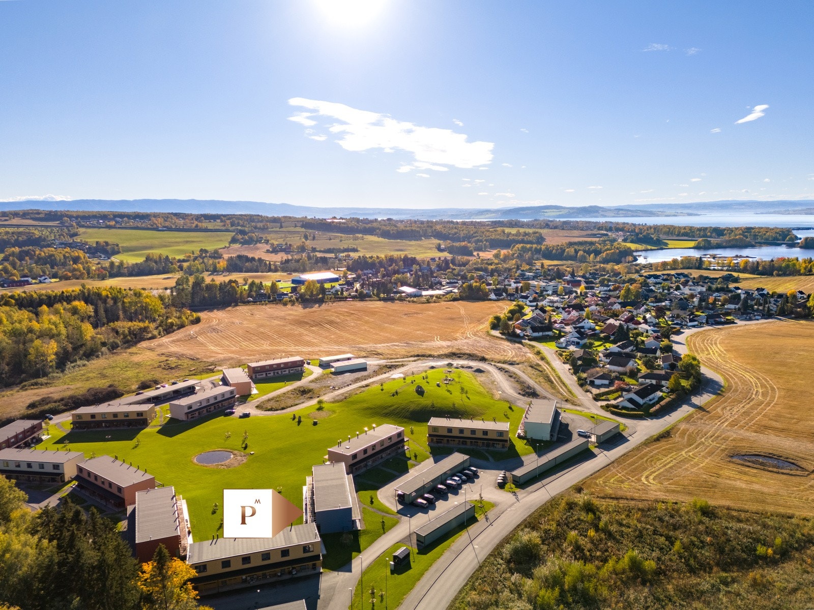 Dronefoto Galleribilde