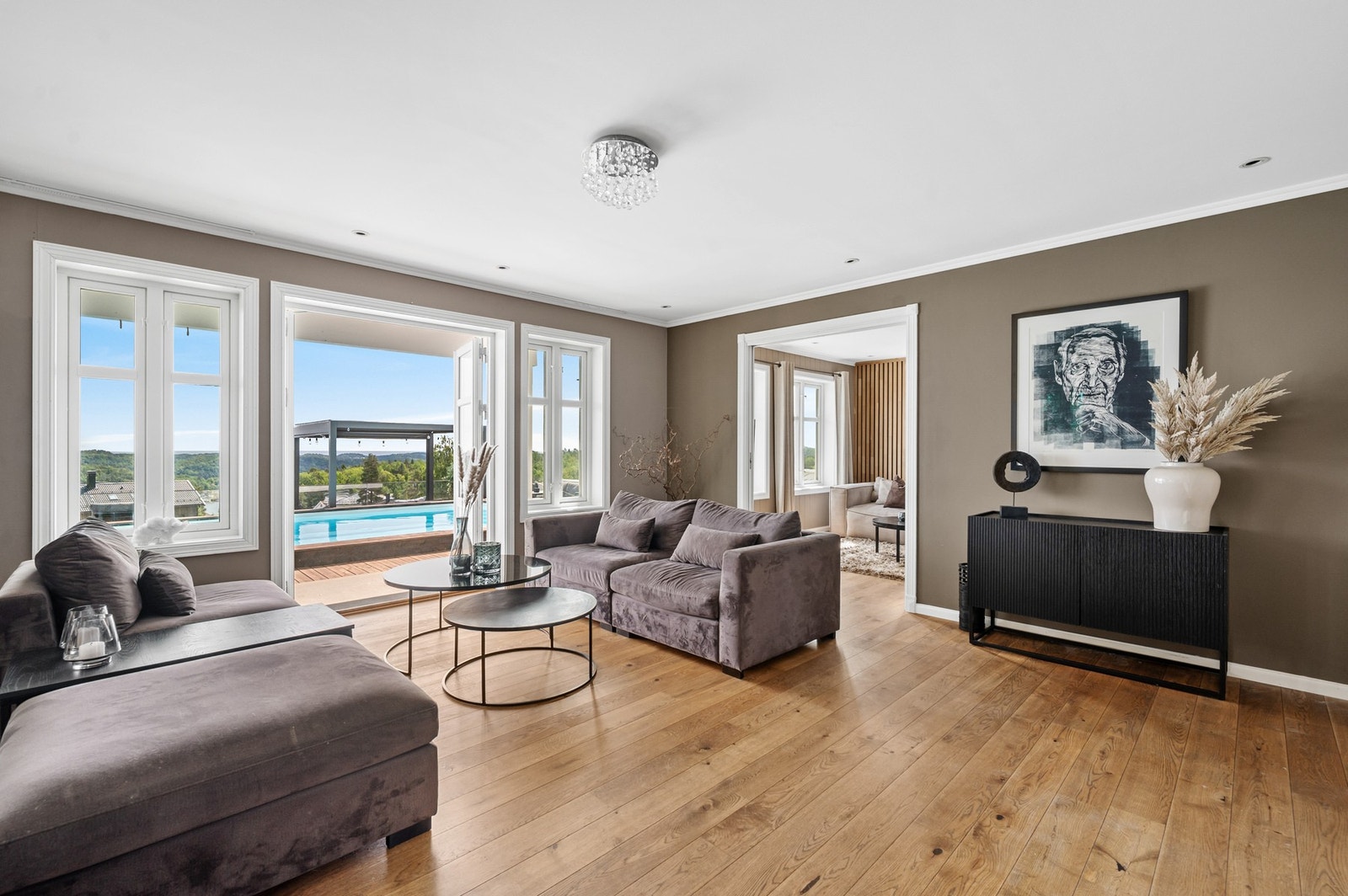 Boligens smarte planløsning gjør den til en drøm å innrede. Galleribilde