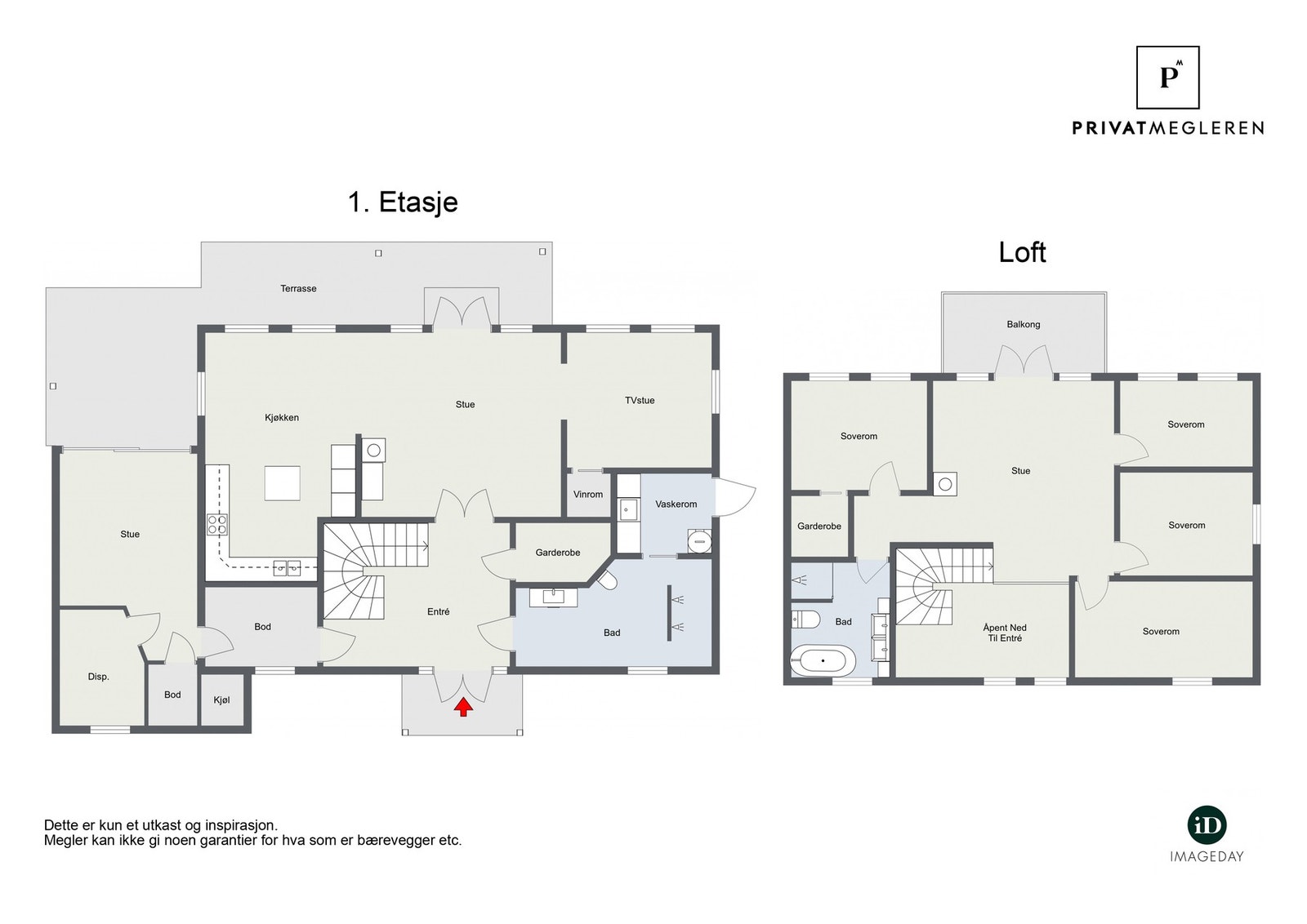 Plantegninger samlet. Galleribilde