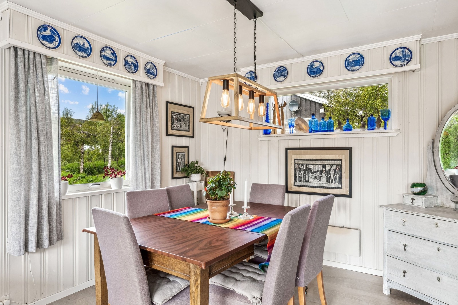 Spisekrok i stue Galleribilde