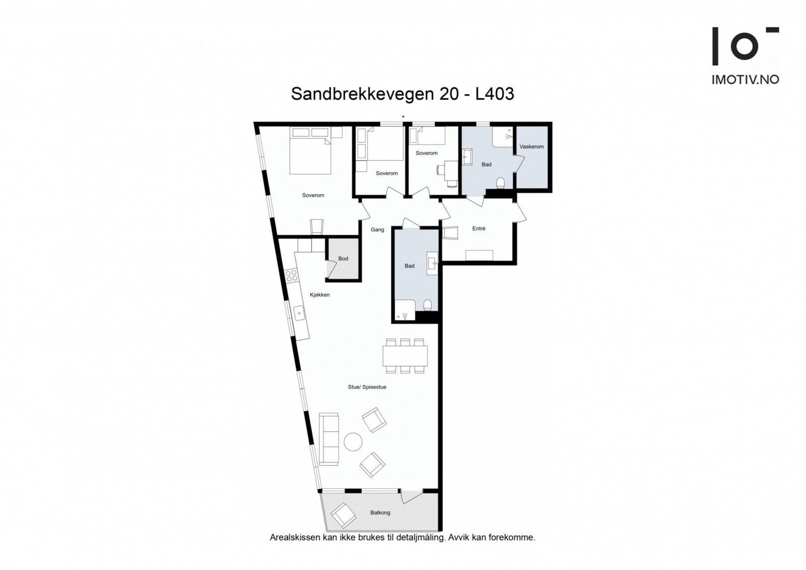 Plantegning 4. etasje Galleribilde
