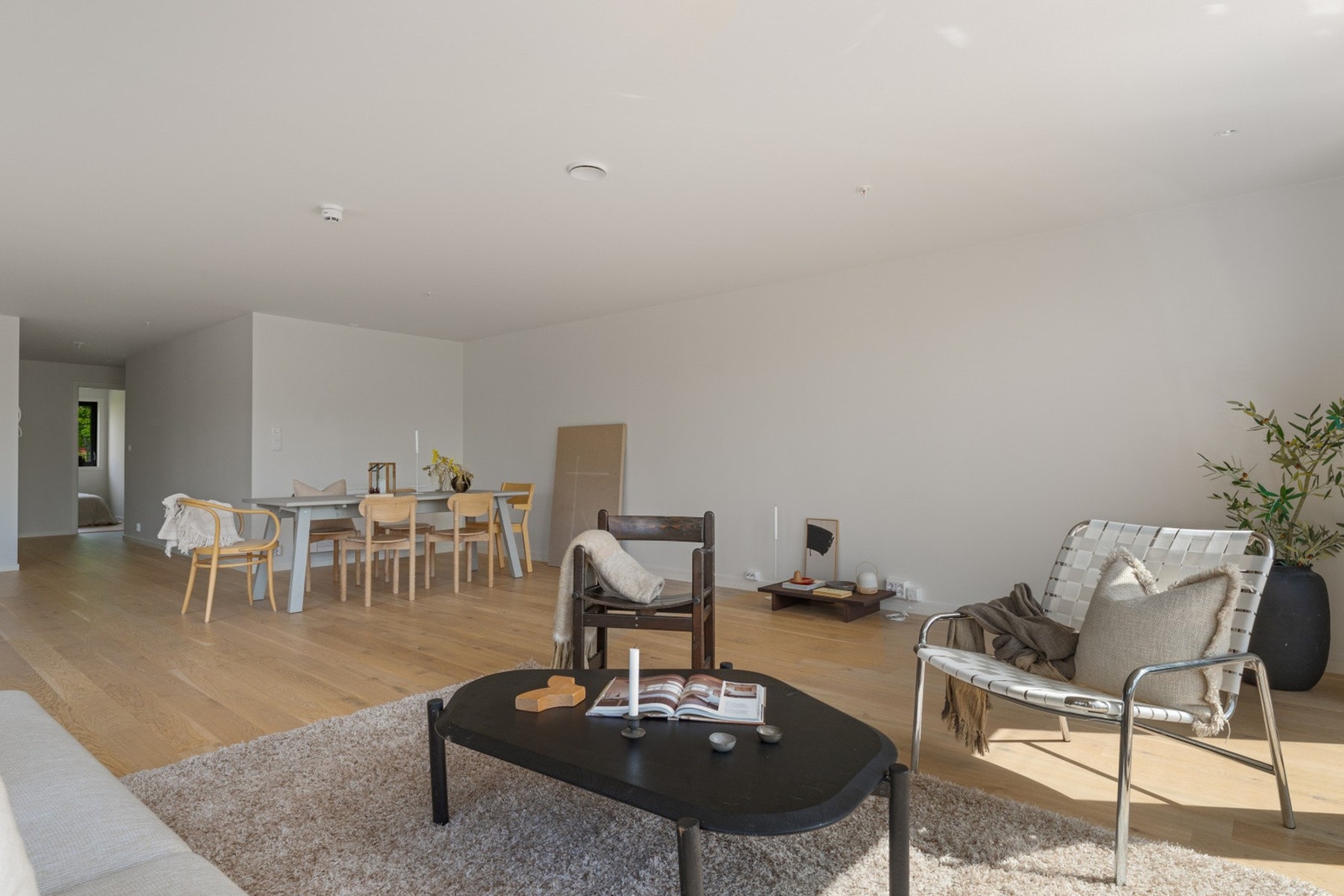 God plass til å innrede i flere soner. Galleribilde