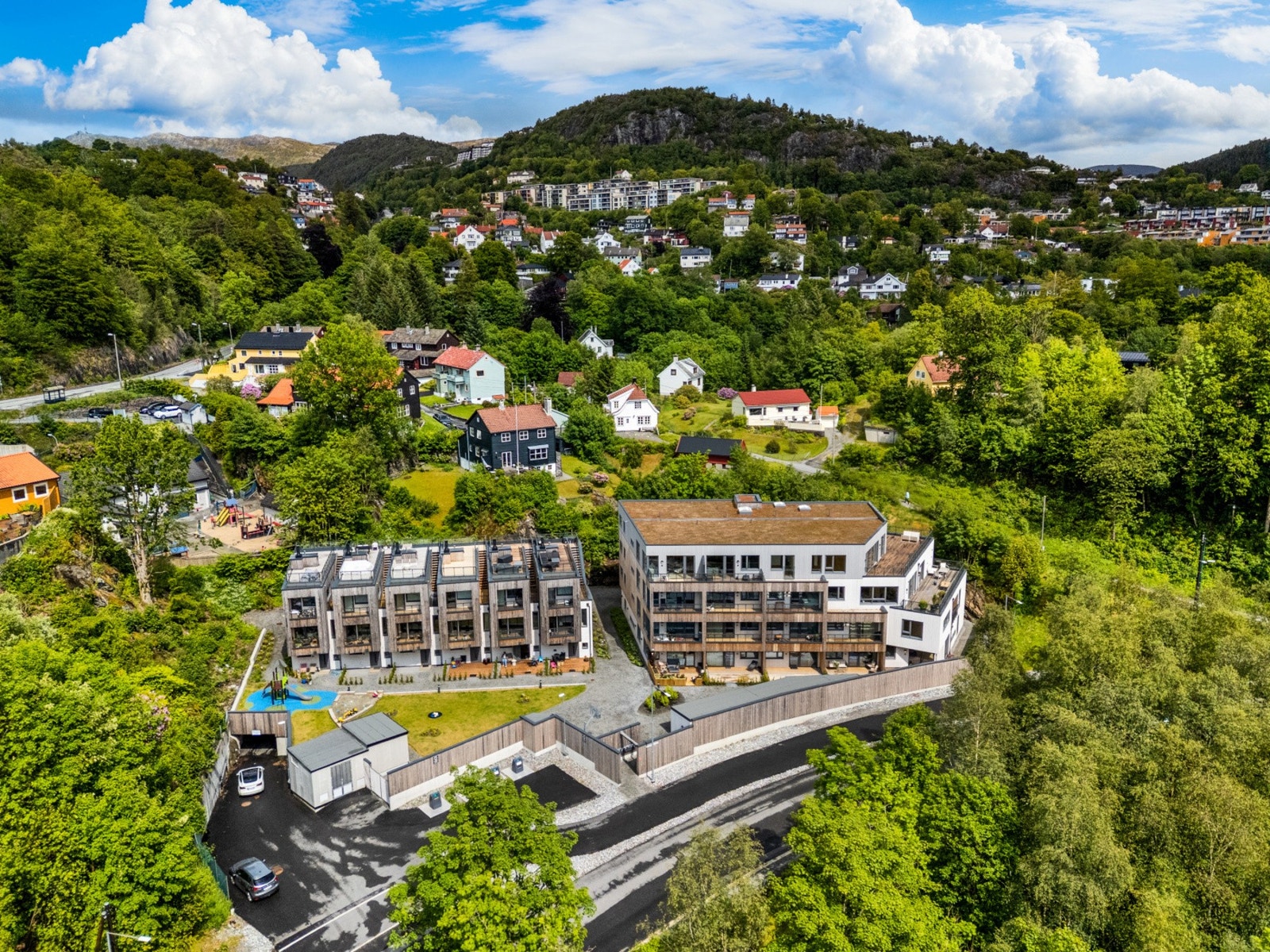 Kort vei til nydelige turområder. Galleribilde