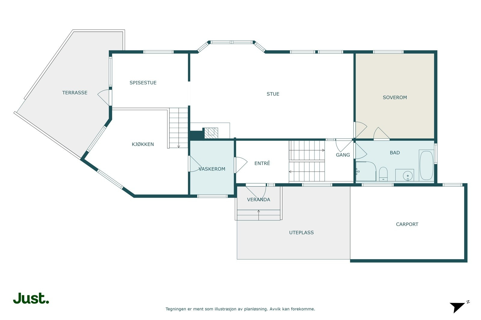 Planskisse plan 2.