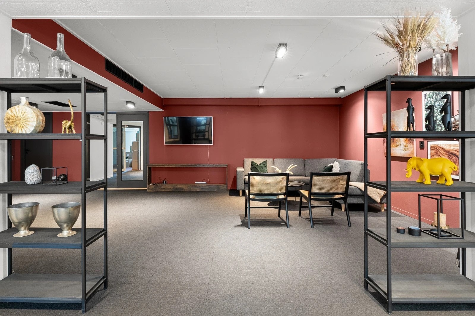 Felles oppholdsrom Galleribilde