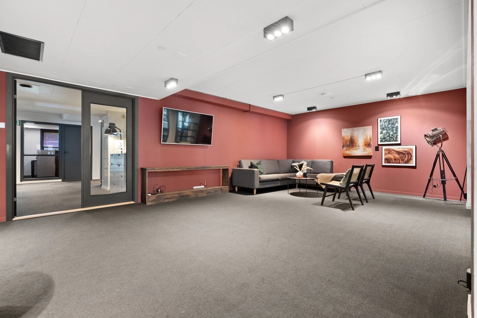 Felles oppholdsrom Galleribilde