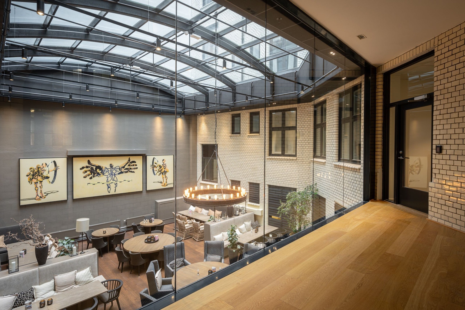 Eiendommens bedriftsrestaurant Galleribilde