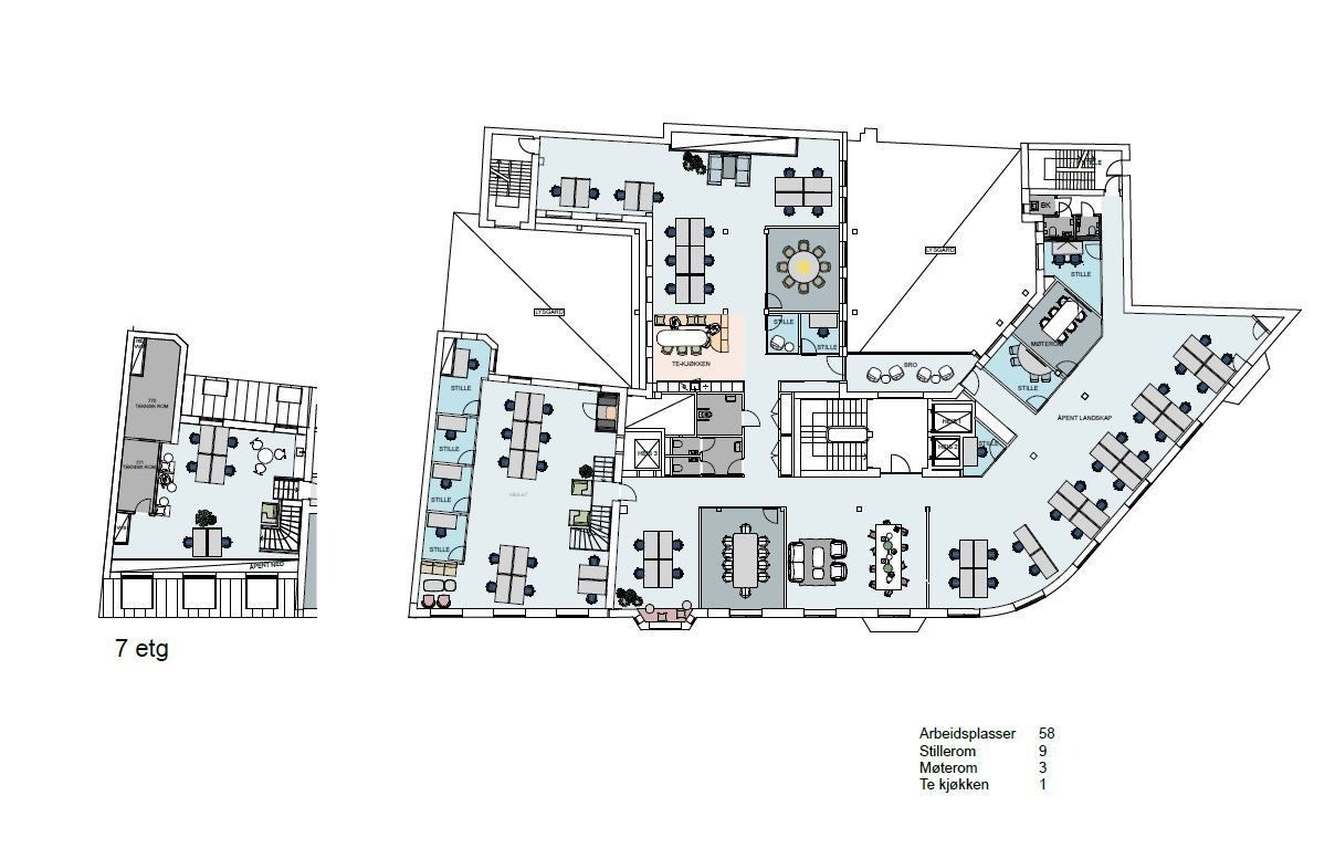 6. etasje Galleribilde