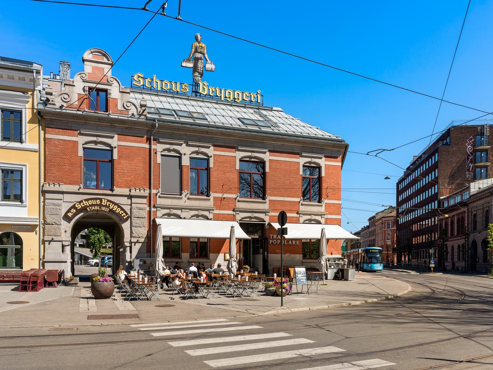 Kjent fasade og starten på Grunerløkka Galleribilde