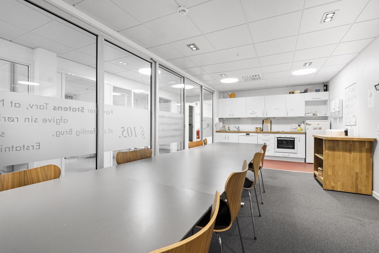 Spiserom med kjøkken Galleribilde