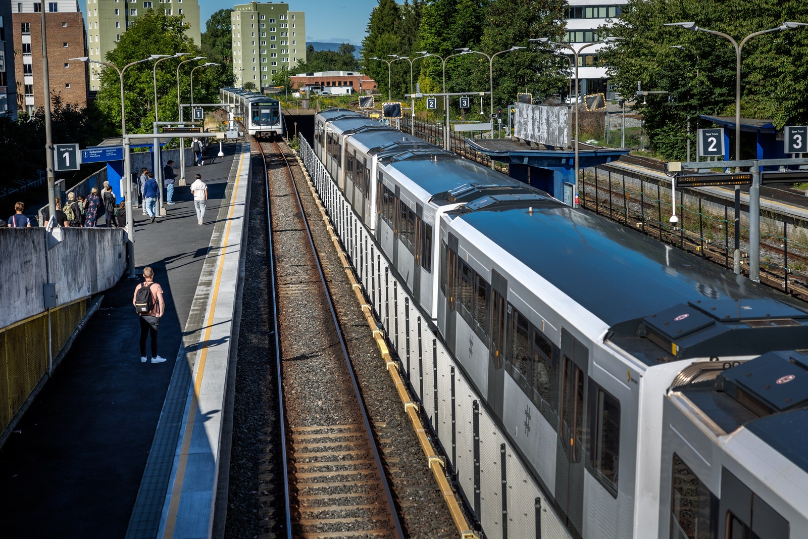 Det er kun 100 meter å gå til Brynseng t-banestasjon Galleribilde