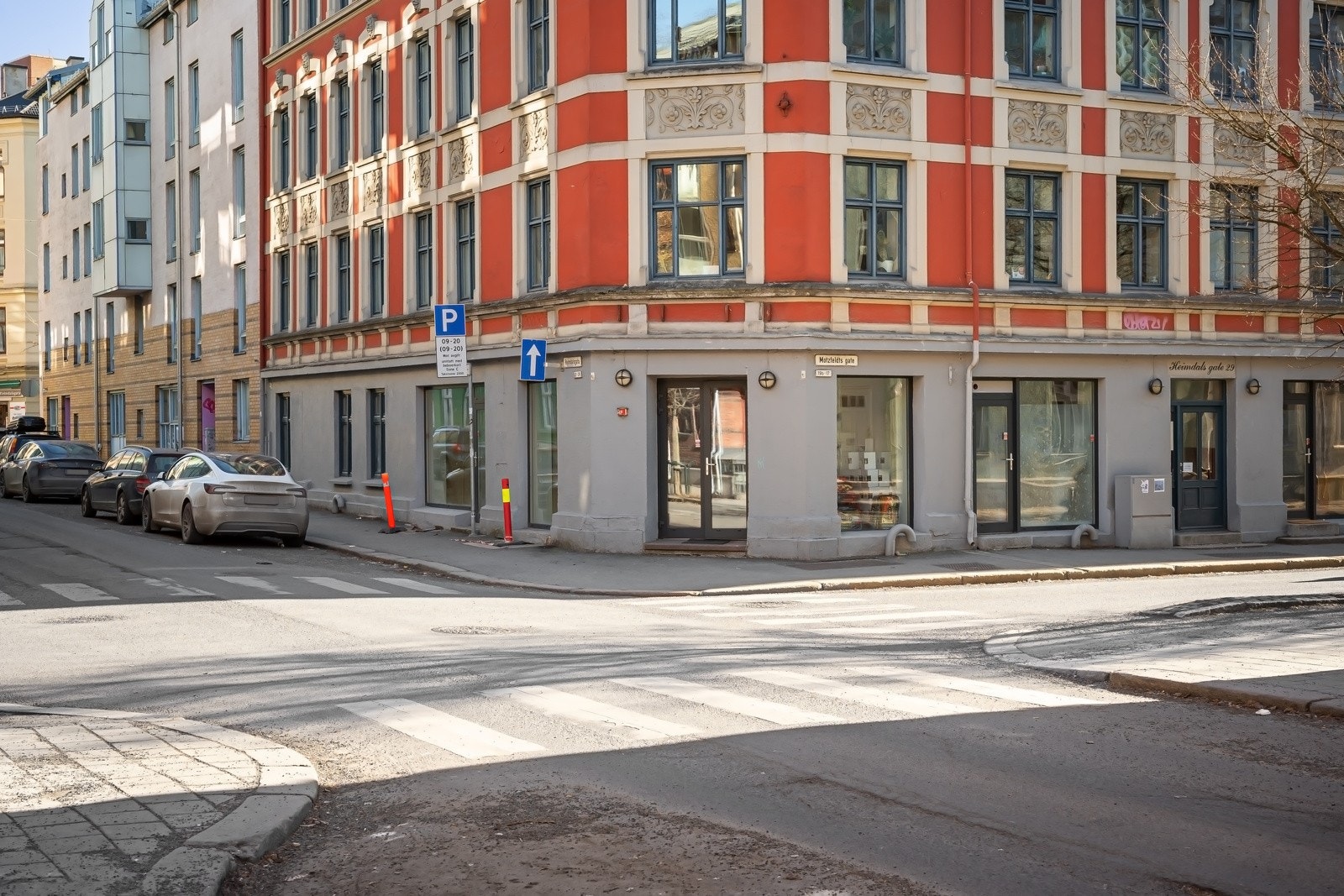 Lokalet ligger sentralt, men rolig Galleribilde