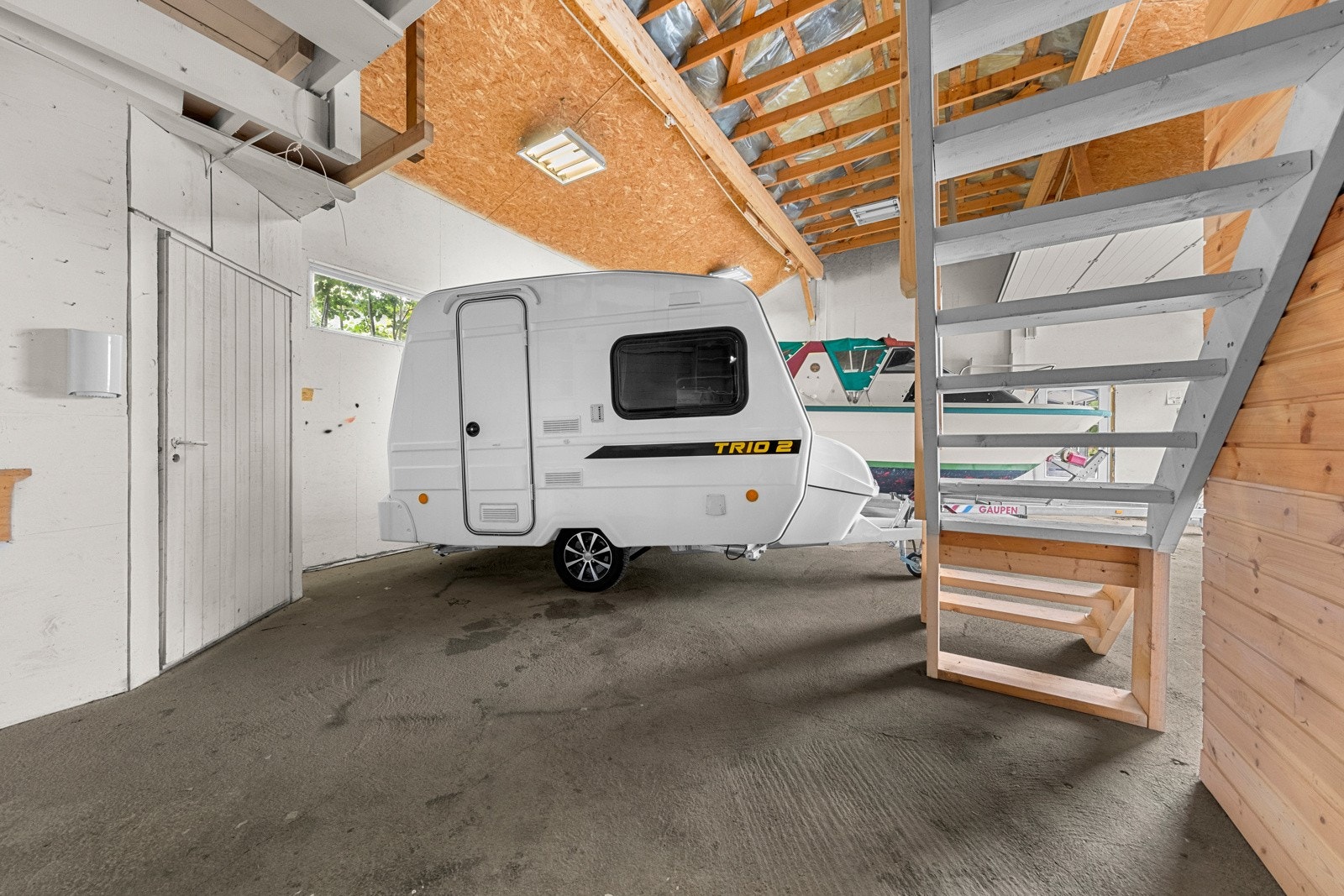 Trapp opp til loft. Galleribilde