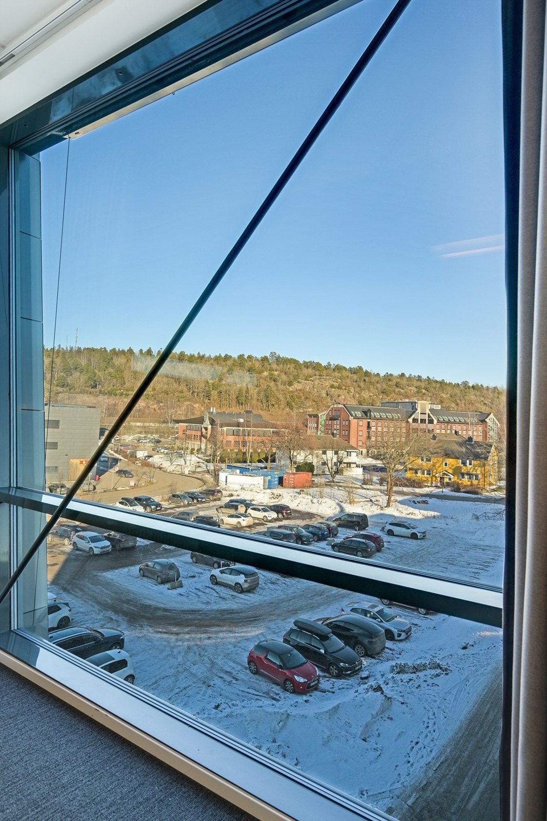 Utsikt fra 4. etg. Galleribilde