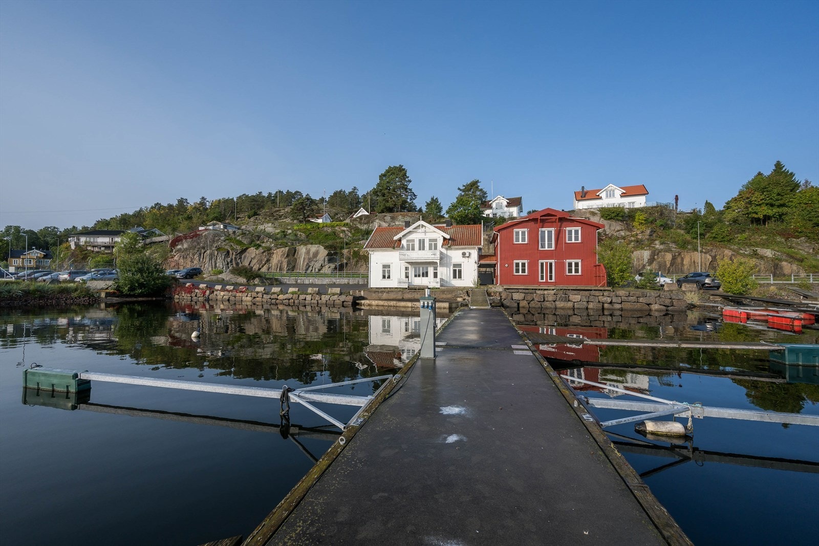 Fasade mot sjøen Galleribilde