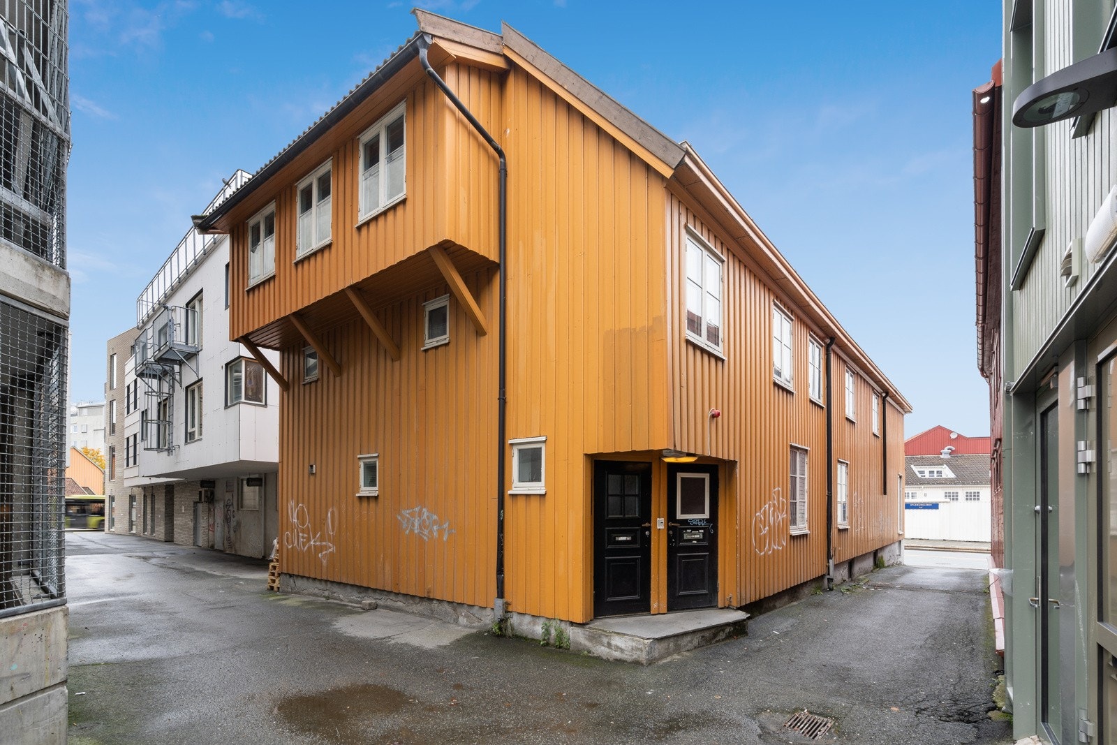 Seksjonen har en glimrende beliggenhet midt i hjertet av Trondheim sentrum. Galleribilde