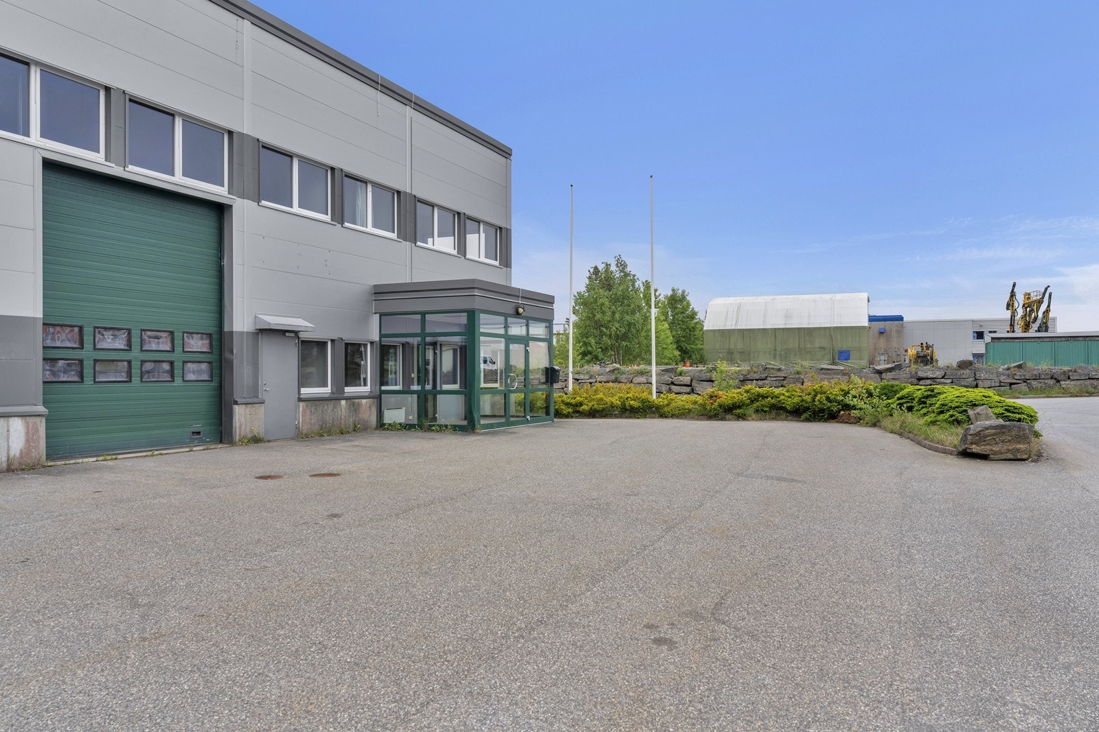 Inngangsparti Galleribilde