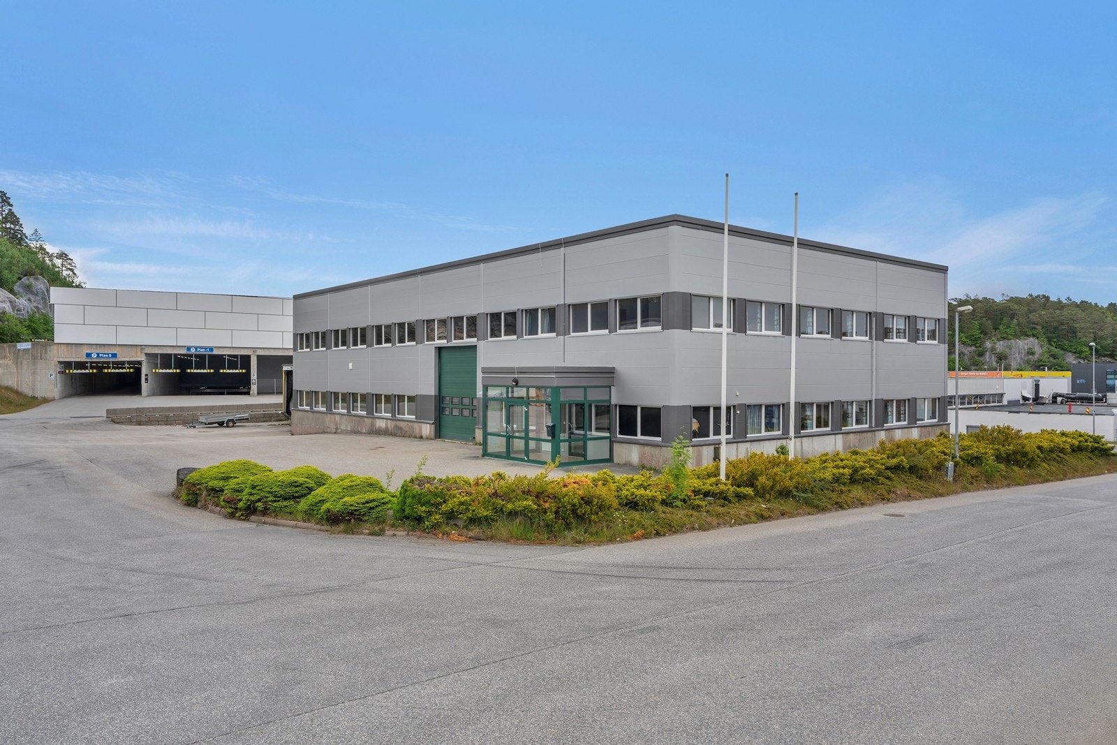 Barstølveien 21, med Sørlandssenteret bak. Galleribilde