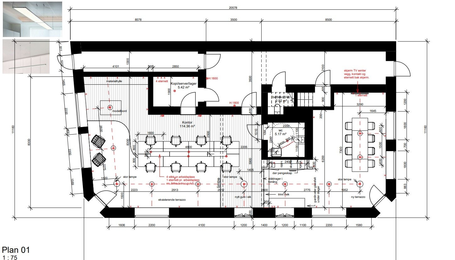 Tegning Galleribilde
