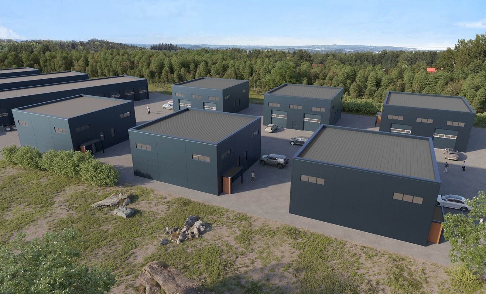 Takhøyde på ca. 7 meter innvendig. Galleribilde