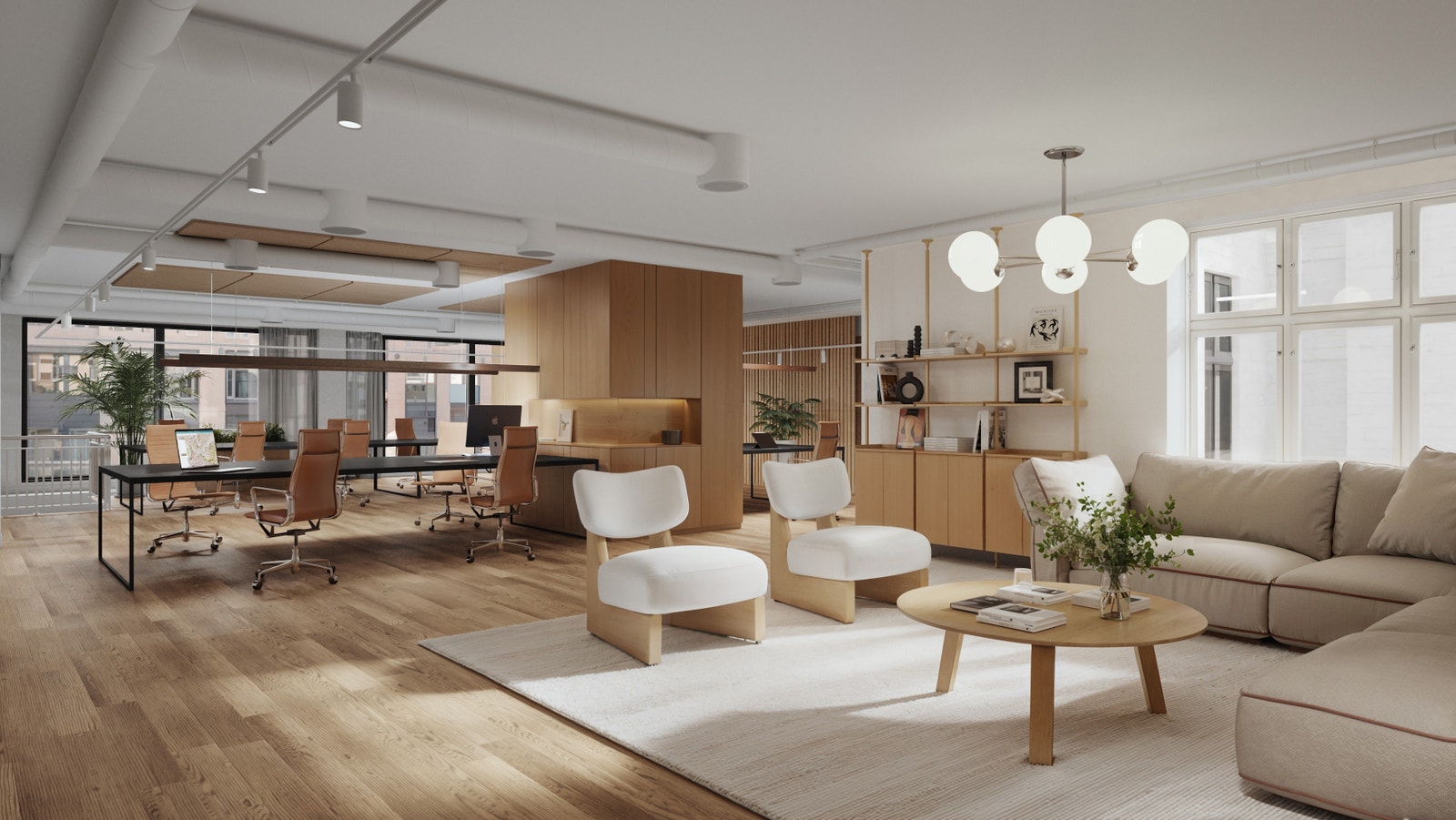 Illustrasjon av mulige oppgraderte lokaler. Galleribilde