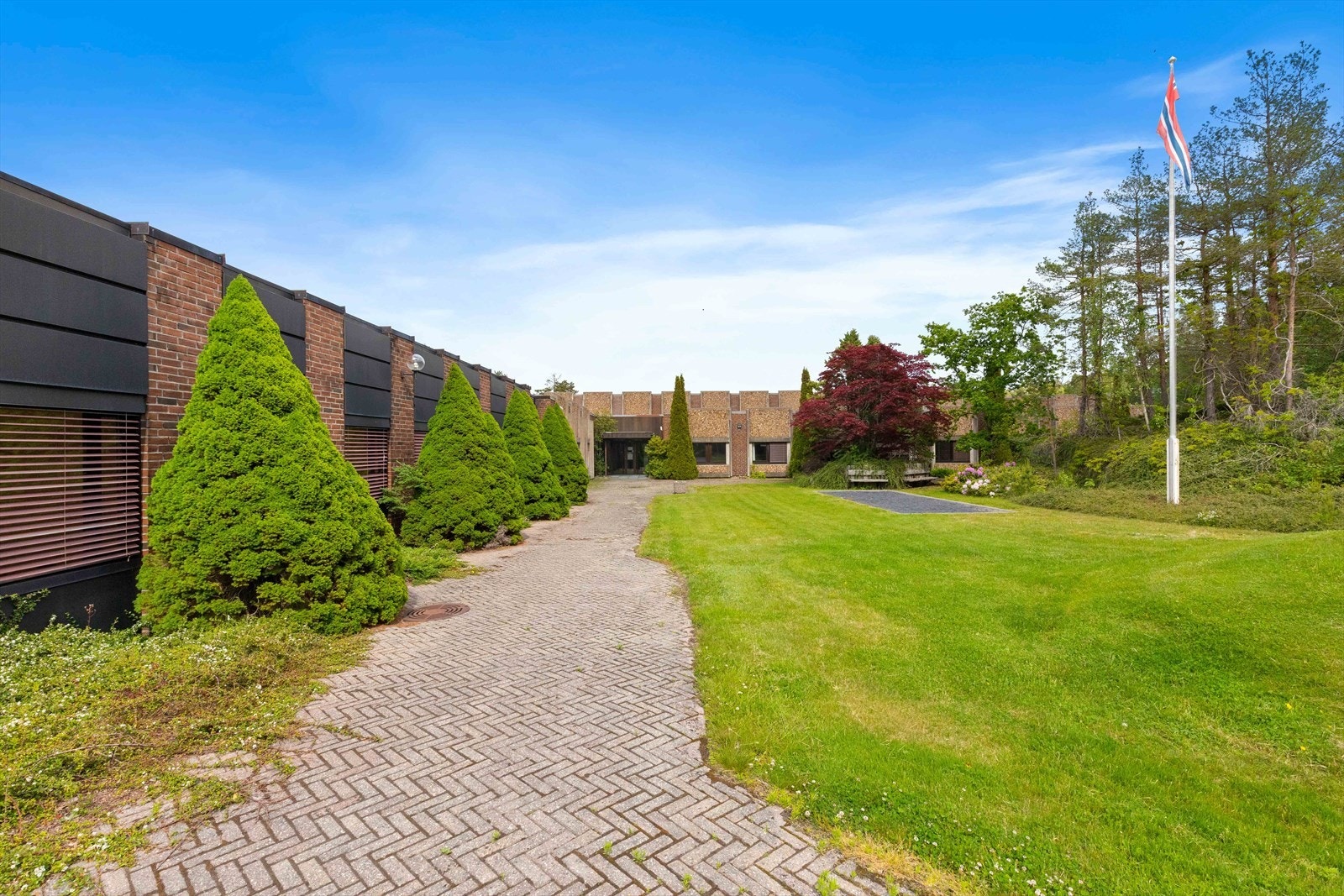 Uteområdet. Galleribilde