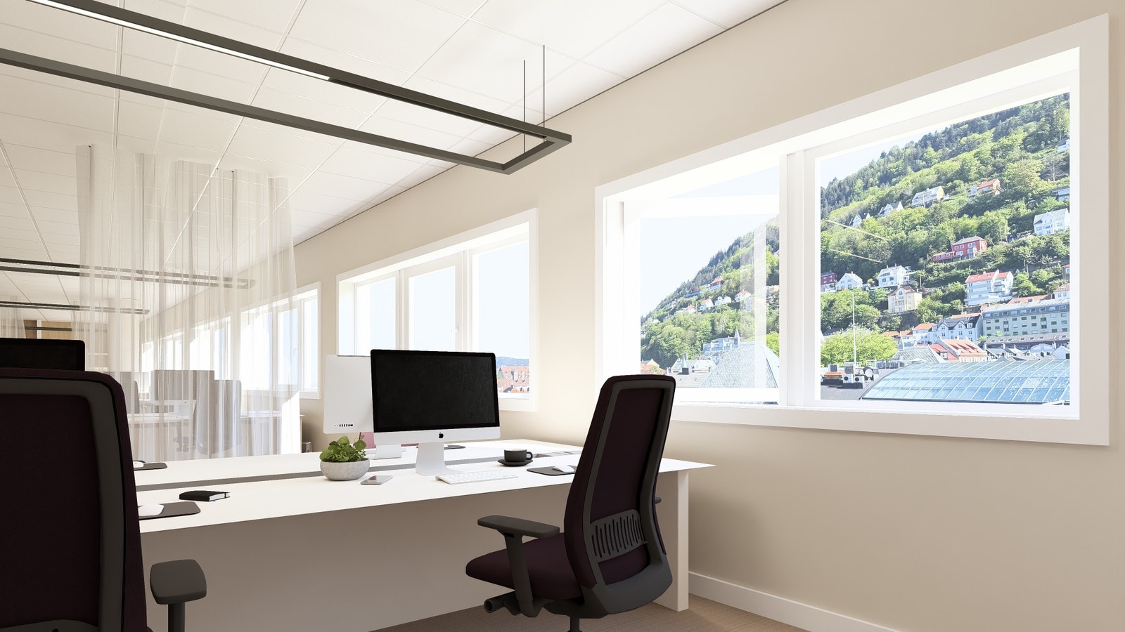 Landskap nærbilde Galleribilde