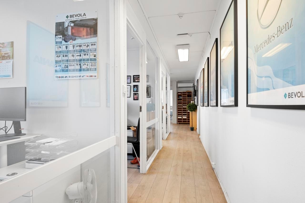 Kontor med sosiale rom Galleribilde